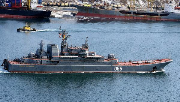 Russian Military Fleet Prowls the Mediterranean

